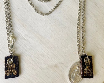 Scapular Necklace | Handmade Catholic Gift