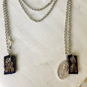Scapular Necklace | Handmade Catholic Gift