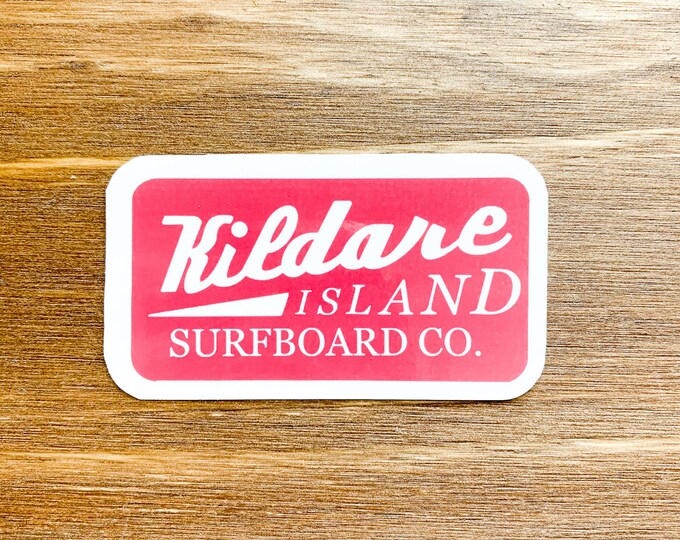 Kildare Island Surfboard Co OBX Sticker Etsy