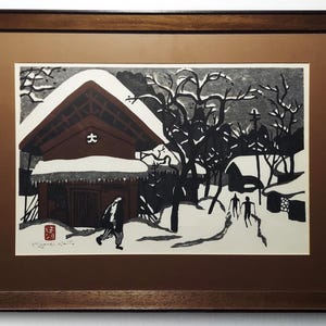 1960s Japanese Woodblock Prints - Etsy