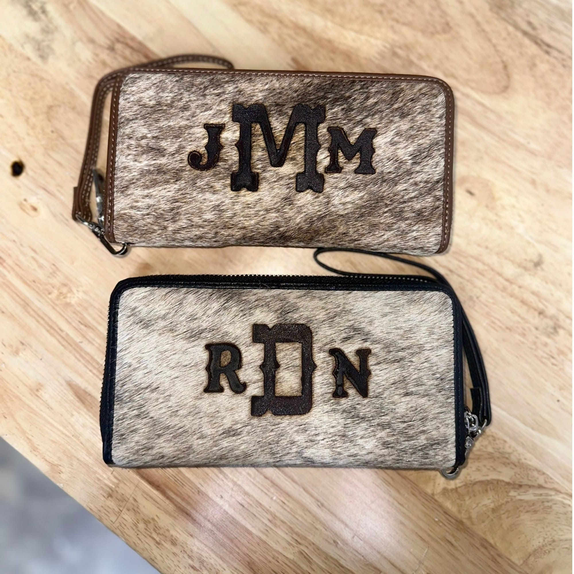 Cowhide Wallet Women