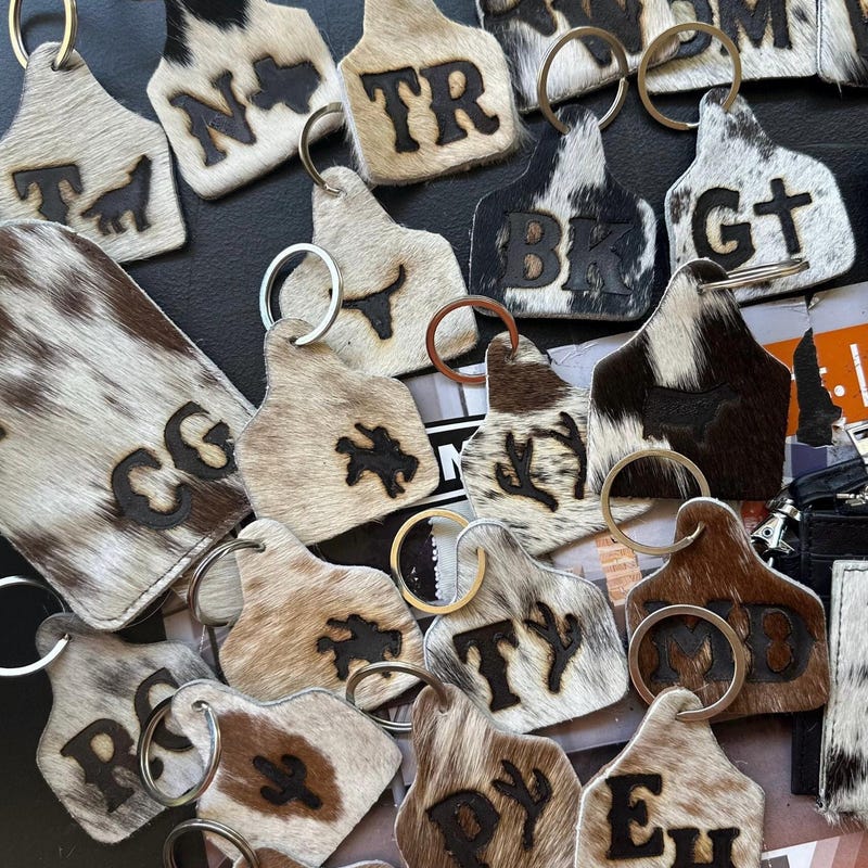 Western Keychains - Etsy