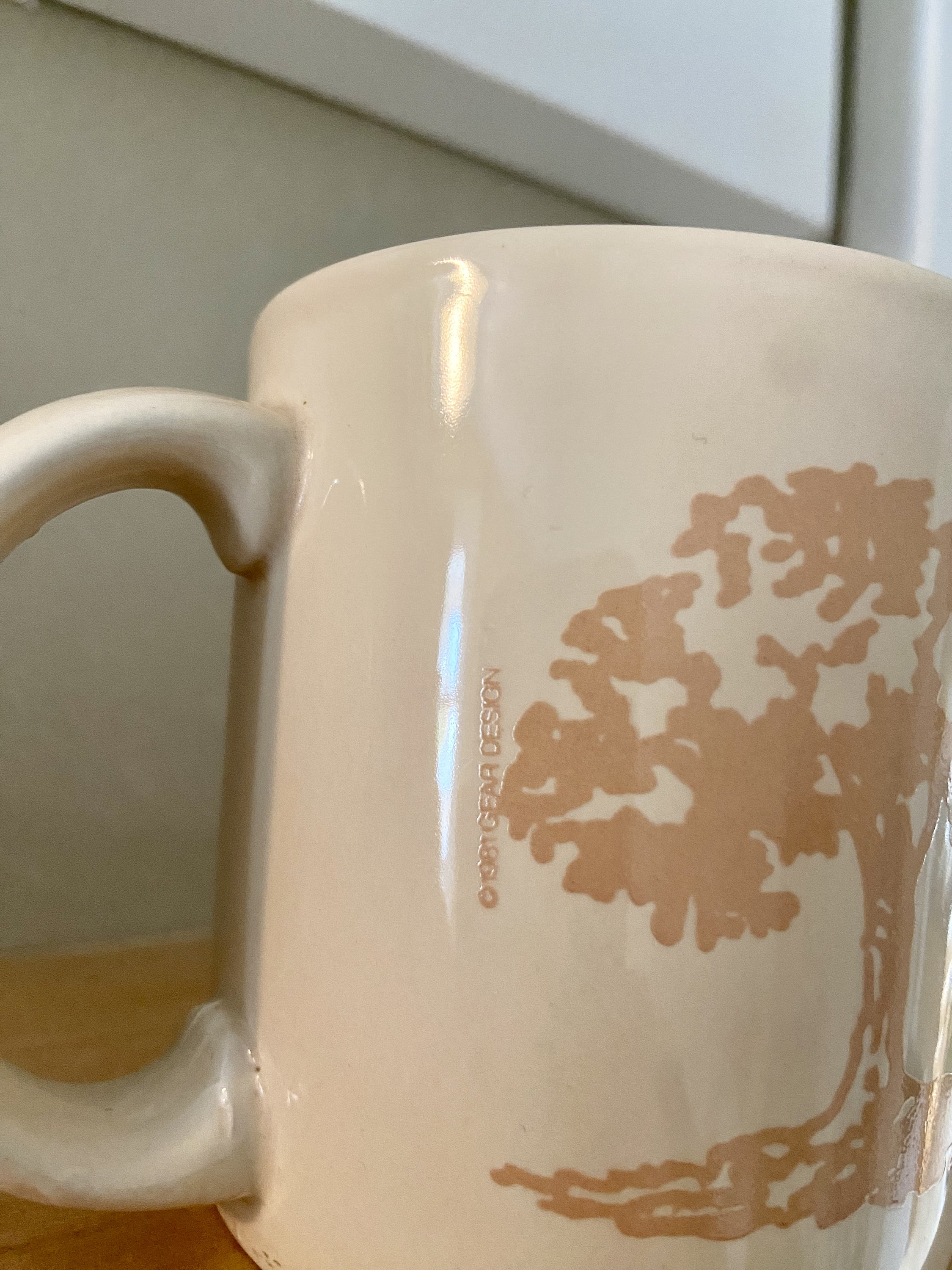 1981 English Countryside Mug Gear Design Etsy