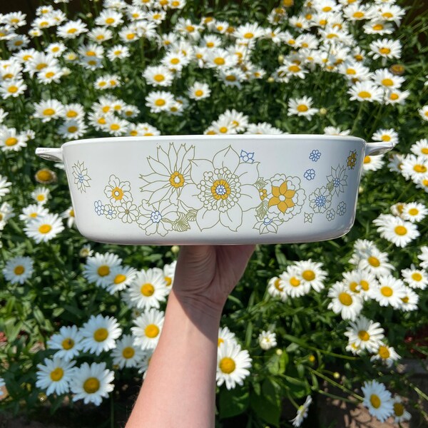 Corningware Floral Bouquet Etsy