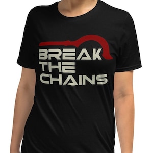 Break The Chains, Red Rising tee, Reaper, Sling Blade, Pierce Brown, Red Rising Howlers T-Shirt, sci fi gift, Short-Sleeve Unisex T-Shirt