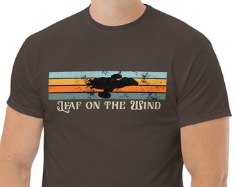 Retro Leaf on the Wind Firefly Serenity, Geeky Gifts, Science Fiction, Nostalgia,  Classic tee - Multiple Colour Options