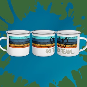 レトロ ゴー チーム... モナーク、ベンチャー ブラザーズ コーヒー マグ モナーク マグ ベンチャー ブラザーズにインスパイアされたエナメル マグ