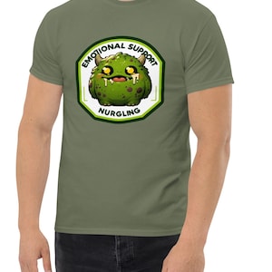S - 5XL, Emotional Support Nurgling, Wargaming Shirt, Wargamer T-Shirt, Miniature Collectors, Men's classic tee