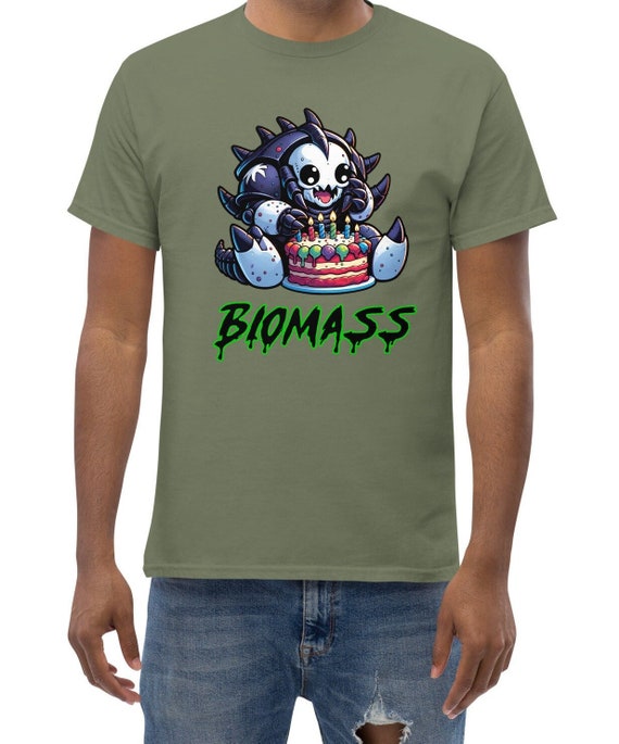 Birthday Cake Biomass  Wargaming Shirt Wargamer T-Shirt Miniature Collectors, Geeky Gifts, Classic tee - Sticker option