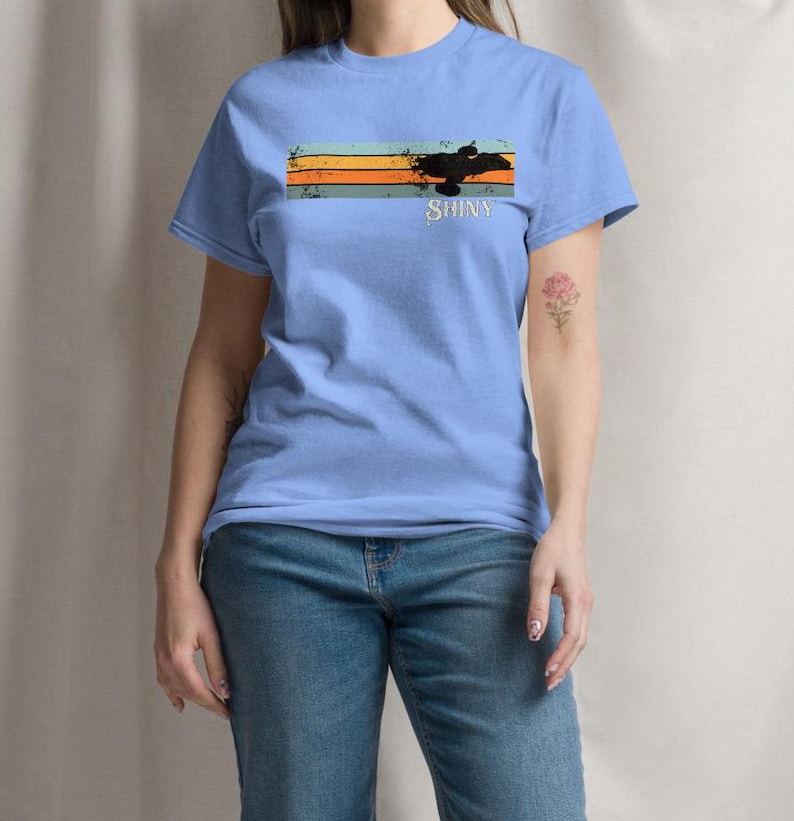 Shiny Serenity Firefly - Retro Gift for Geeks Science Fiction Shirt Nostalgia Unisex Classic Tee - Multiple Colour Options