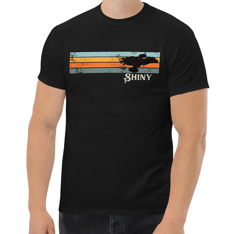 Shiny Serenity Firefly - Retro Gift for Geeks Science Fiction Shirt Nostalgia Unisex Classic Tee - Multiple Colour Options