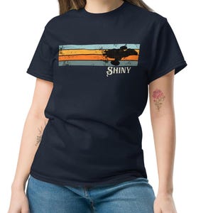 Shiny Serenity Firefly - Retro Gift for Geeks Science Fiction Shirt Nostalgia Unisex Classic Tee - Multiple Colour Options