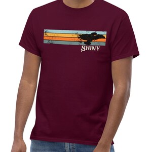 Shiny Serenity Firefly - Retro Gift for Geeks Science Fiction Shirt Nostalgia Unisex Classic Tee - Multiple Colour Options