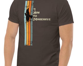 Ik probeer me te misdragen, Firefly Serenity, browncoats, Firefly Science fiction cadeau, Sci-Fi, nostalgie, klassiek T-shirt - meerdere kleuropties
