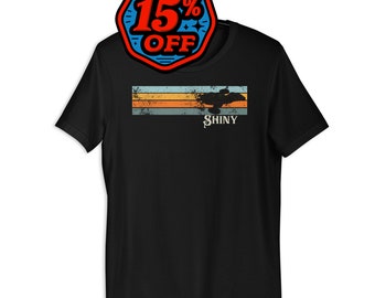 Shiny, Firefly Serenity, Firefly, Retro Gift for Geeks, Science Fiction Nostalgia, S - 5XL, Short-sleeve t-shirt