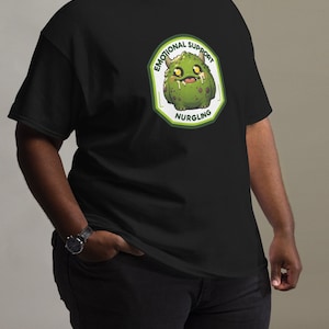 S - 5XL, Emotional Support Nurgling, Wargaming Shirt, Wargamer T-Shirt, Miniature Collectors, Men's classic tee