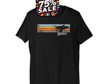 Shiny Serenity - Firefly - Retro Geschenk für Geeks, Science Fiction Nostalgie Kurzarm T-Shirt