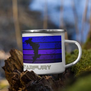 Retro Starfury Babylon 5 ship Babylon 5 quote, sci fi babylon 5 gift, Babylon 5 , Fathers day Gift, Science fiction Space Ship Enamel Mug