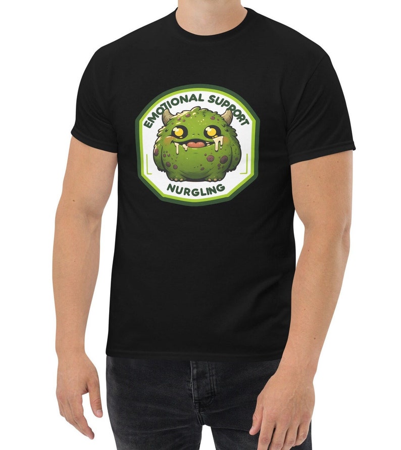 S - 5XL, Emotional Support Nurgling, Wargaming Shirt, Wargamer T-Shirt, Miniature Collectors, Men's classic tee