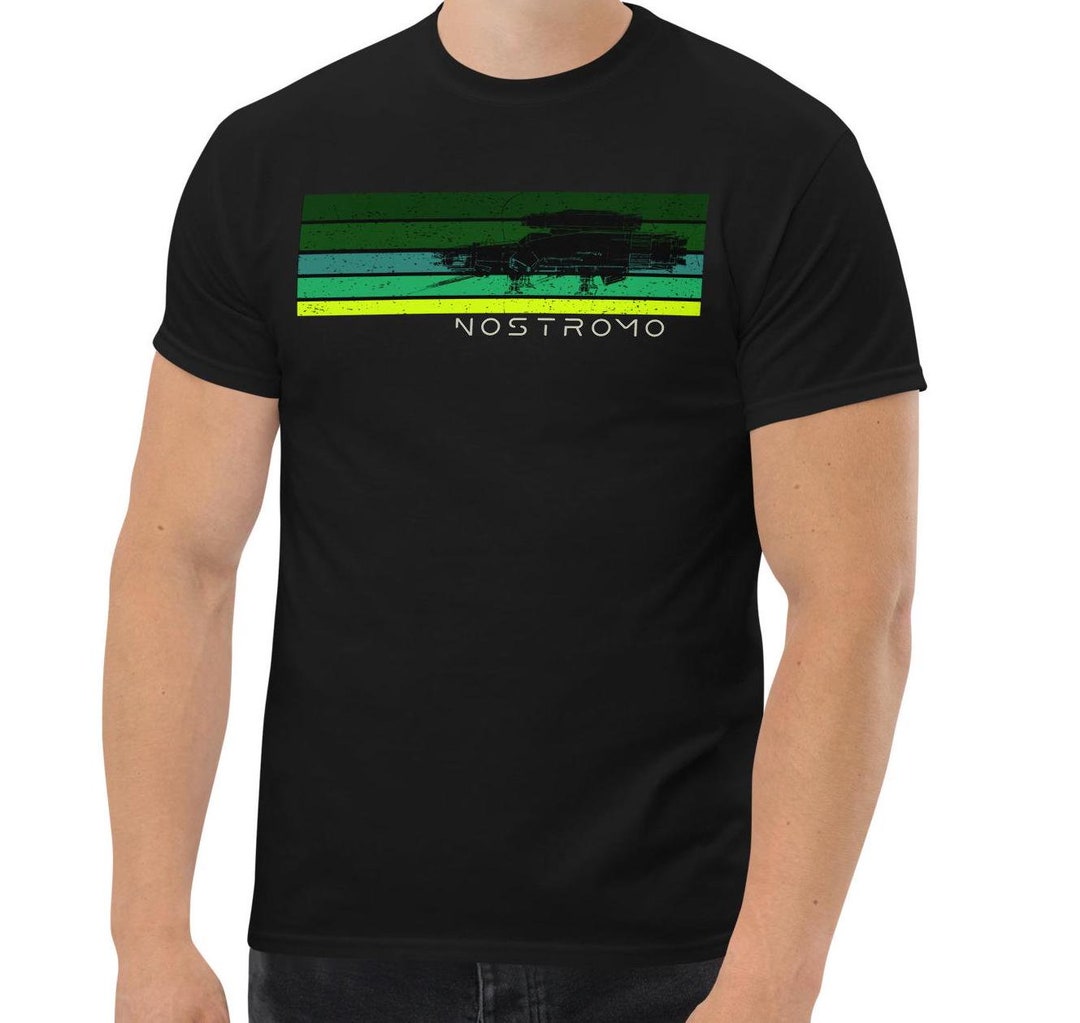 Retro Nostromo Ship T-shirt – Alien Inspired Sci-fi Tee - Etsy