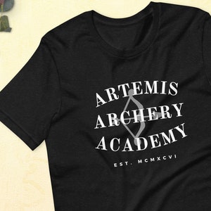 Artemis Shirt, Artemis Archery Academy College, GREEK GODDESS, Greek Mythology Shirt, Goddess of the Hunt University Theme