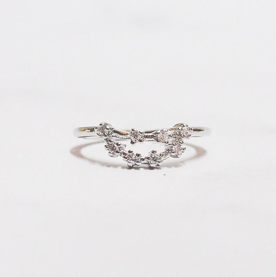 Capricorn constellation ring cheap