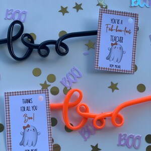 Halloween Gift Tags for kids favors |teacher appreciation gift tag | printable| you're fab boo lous| boo | INSTANT DOWLOAD| printable