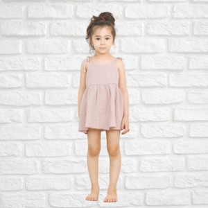 Handmade Bouquet Muslin Dress