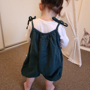 Handmade Denise Overall, Organic Muslin Cotton image 1