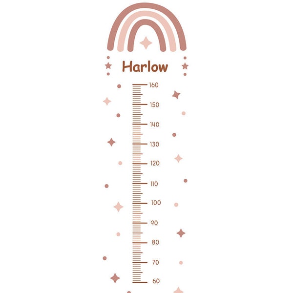 Height Chart Decal Etsy Australia