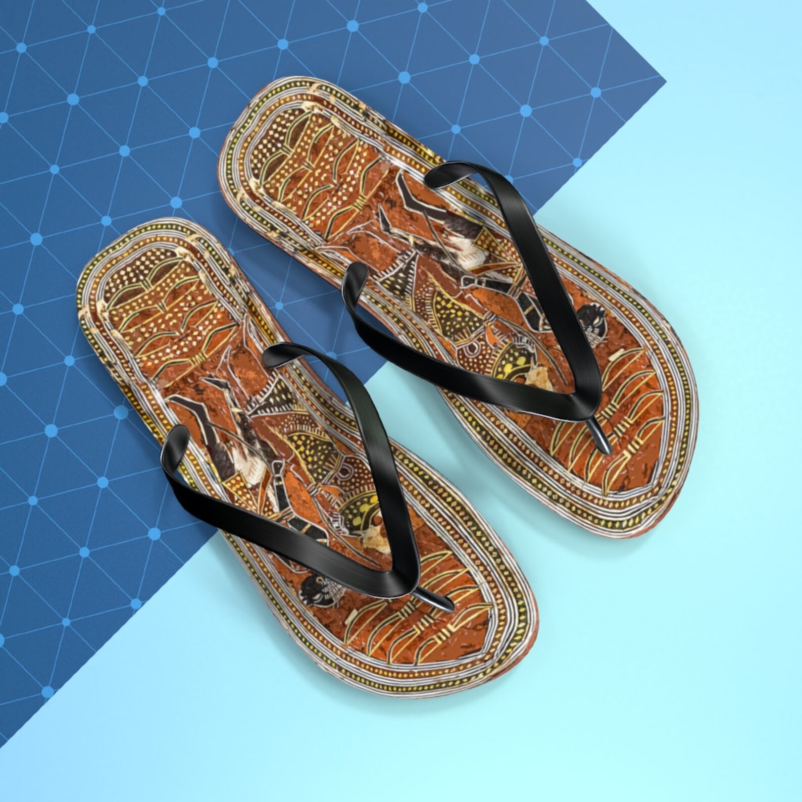 king tut costume sandals