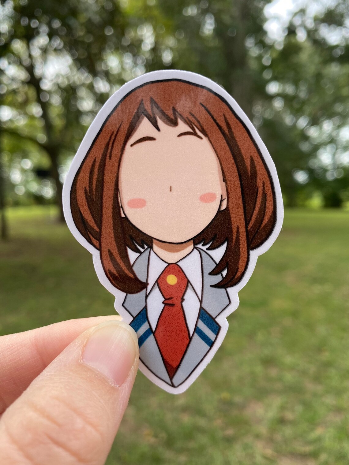 Ochako My Hero Academia MHA acid quark pink anime Etsy Schweiz