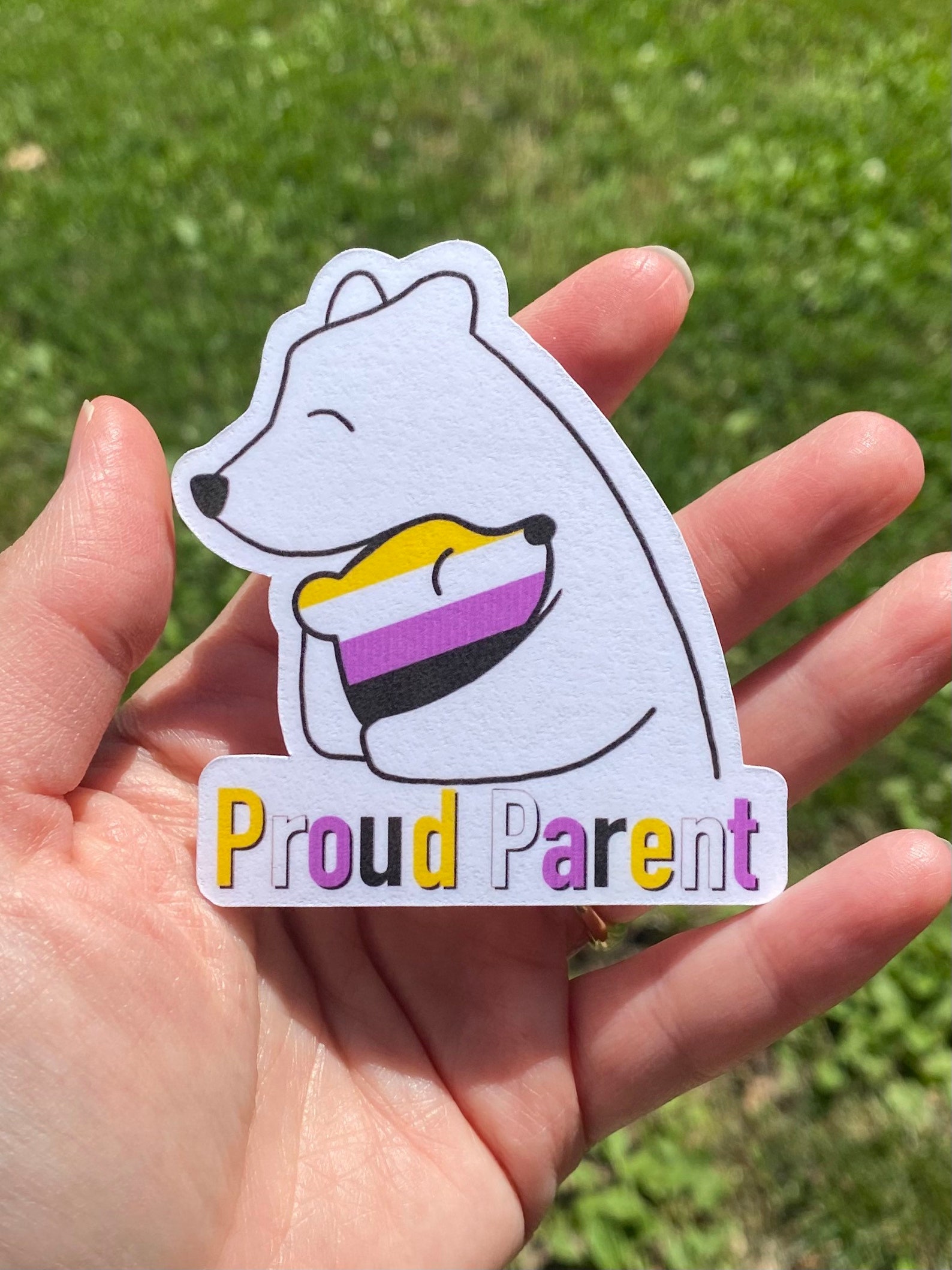 Nonbinary Proud Parent Supportive Parent Proud Parent Etsy