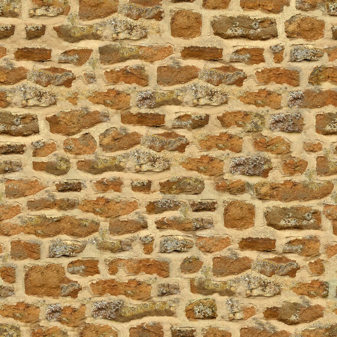 New 8 Sheets Wall 1/43 O Scale Wall Brick 20x28cm Each Sheet Etsy
