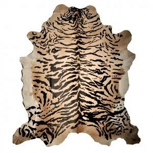 neu 2 Stück 1/12 Puppenhaus Miniatur Teppiche auf Baumwollcanva Rugteppich Tiger Sibir 10CMX14 auf Baumwollleinwand gedruckt