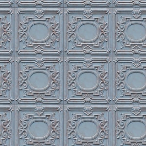 new new 6 sheets dollhouse  ceiling tiles panel  matt vinyl pvc SELF ADHESIVE 1/12   20x28cm  sg33
