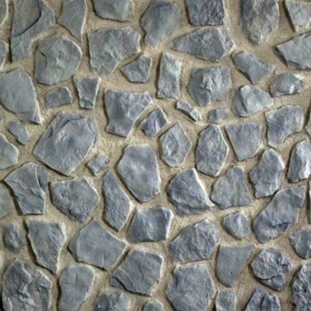 New 16 Dollhouse Sheets 20x28cm Embossed PAPER Bumpy Paving COBBLESTONE ...