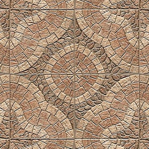 8 Bögen Mosaik Boden 20 x 29 cm EMBOSSED BUMPY Puppenhaus 21 x 29 cm jeweils 1/12 Fliesenboden Cf78