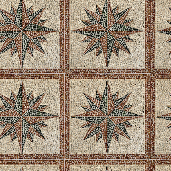 Mosaic Floor Matt Etsy UK