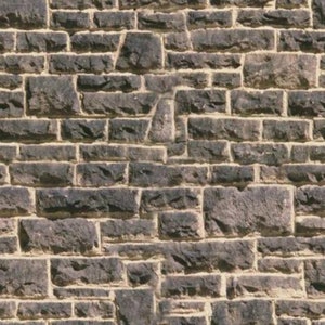 NEU NEU 16 Blatt 00 Maßstab 1:76 Mauer Backstein 20x28cm jedes Blatt strukturiertes geprägtes BUMPY Papier