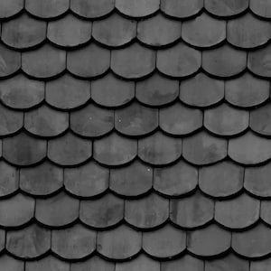 neu neu 3 BLÄTTER MATT Puppenhaus 21x29cm Vinyl selbstklebend 1/12 Ziegeldach
