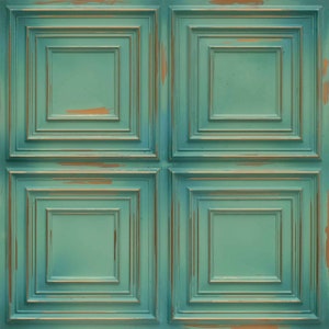 new new 6 sheets dollhouse old ceiling tiles panel  matt vinyl pvc SELF ADHESIVE 1/24   20x28cm   dx28