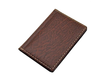 Credit card case / card case / business card case / credit card case / card case with 12 compartments (Design 3 / Brown)