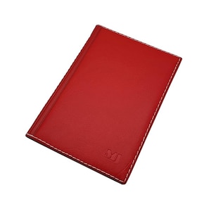 Große Elegante Ausweismappe / Ausweistasche / Ausweisetui / Ausweismäppchen / Dokumentenmappe / Kreditkartenetui mit 12 Fächern in Rot