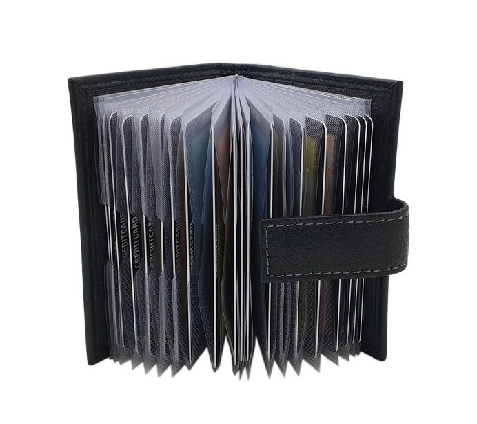 Visitenkartenetui Mit Gravur Visitenkartenbox Kartenetui Kunstleder Und Metall E - Foto 3