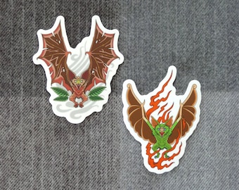 Bat Tattoos - Vinyl Stickers