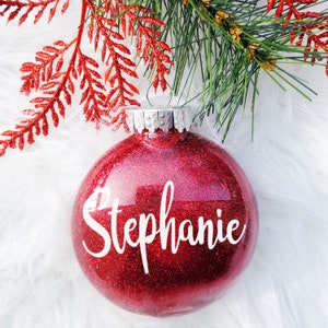 Personalized Christmas Ornaments | Custom Name Ornaments