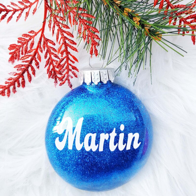 Personalized Christmas Ornaments Custom Name Ornaments image 2