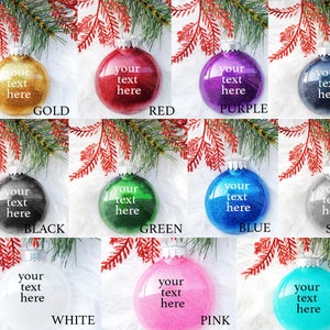 Personalized Christmas Ornaments Custom Name Ornaments image 5