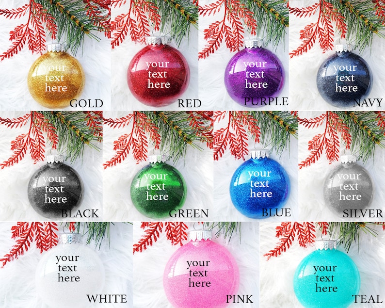 Personalized Christmas Ornaments Custom Name Ornaments image 5
